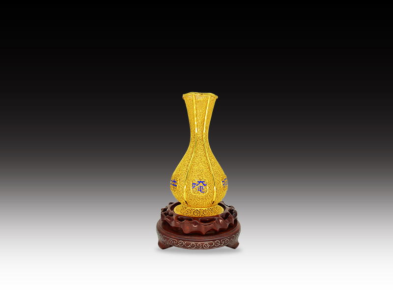 《梵文六字真言》观音赏瓶