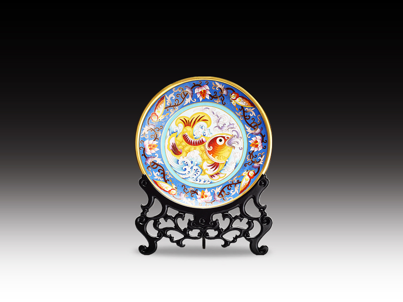 12寸《龙腾中华》赏盘