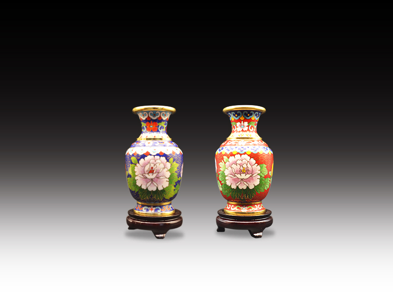 6寸《盛世繁花》金龙瓶